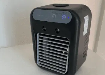 Glacier Breeze customer review – smart cooler on counter
